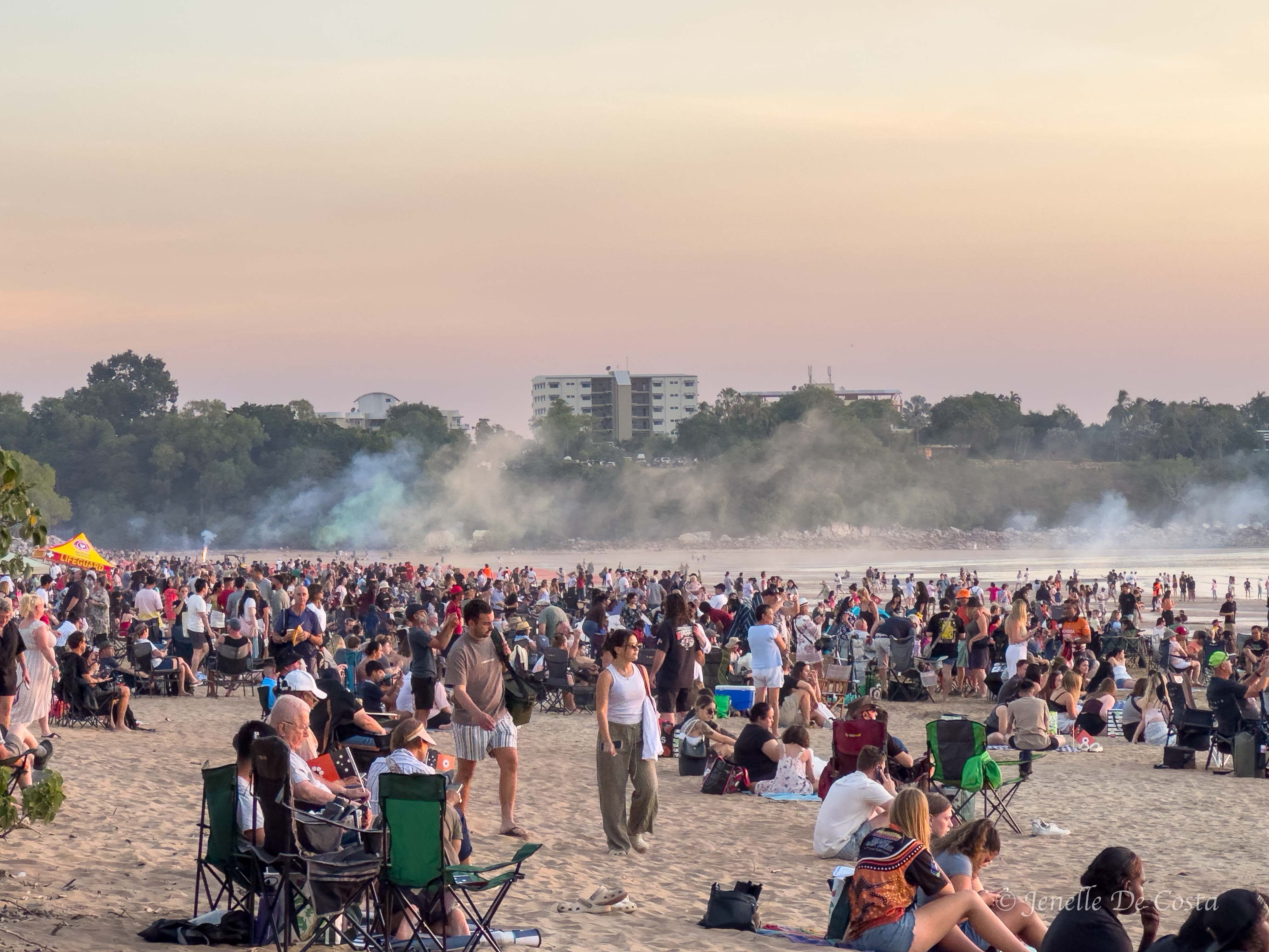Territory day fireworks