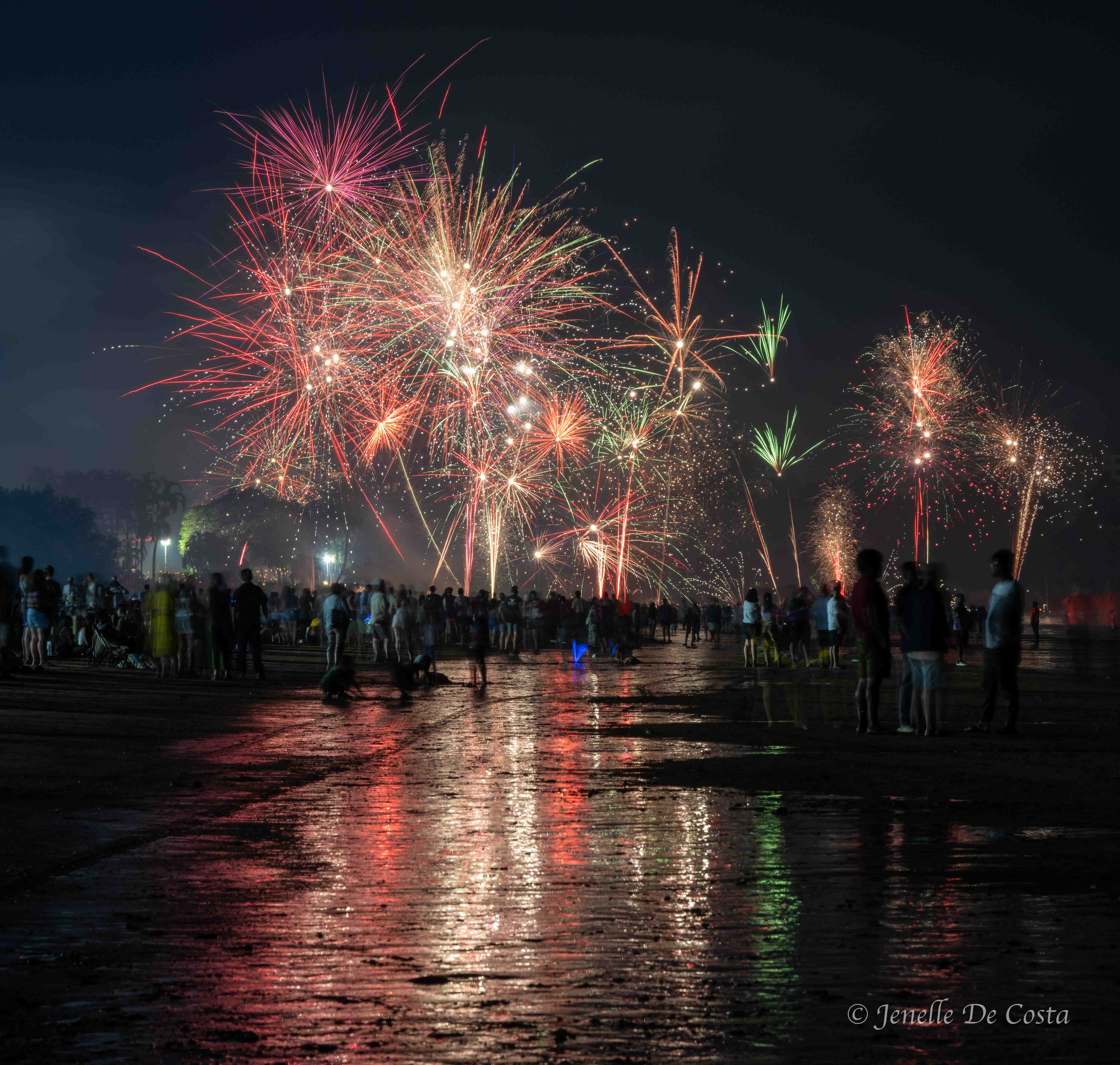 Territory day fireworks